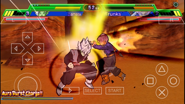 Dbz shin budokai 3 mod for ppsspp on android mobile computer